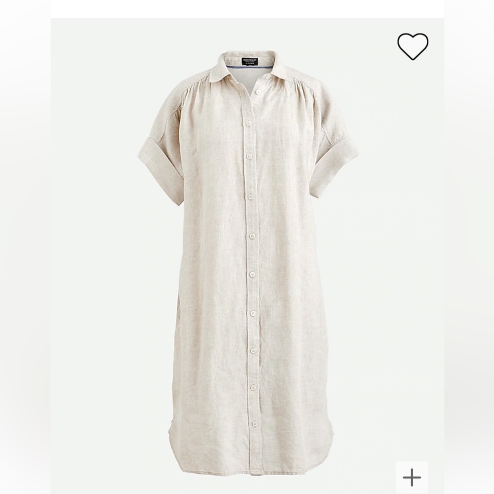 NWT J.Crew Captain Shirt Dress